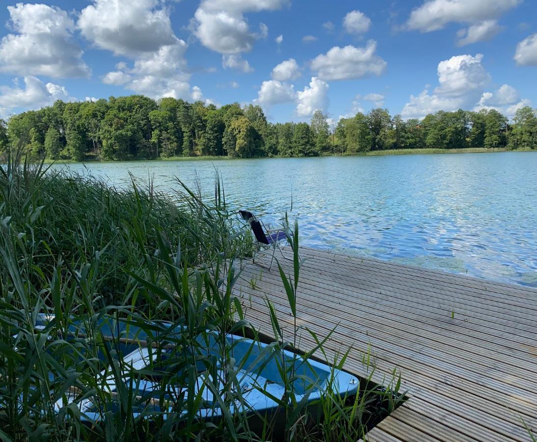 Miedzy Wodami - Domki Na Mazurach Mikołajki Esterno foto