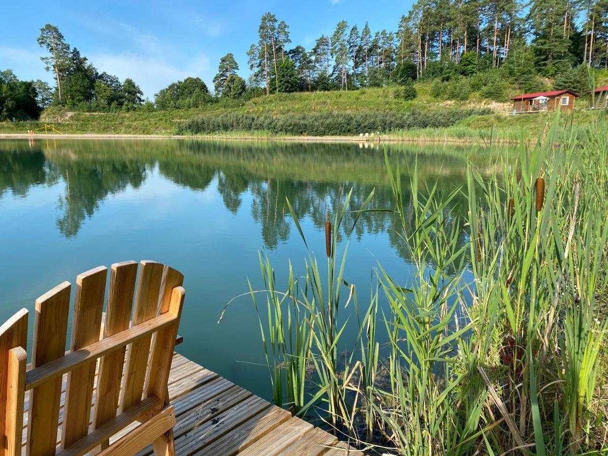 Miedzy Wodami - Domki Na Mazurach Mikołajki Esterno foto